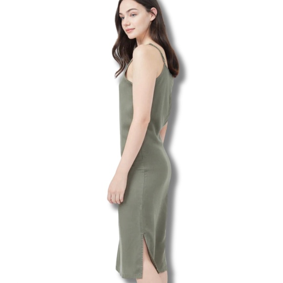 Tentree Cami Slip Midi Dress Sz. Medium - Picture 10 of 12